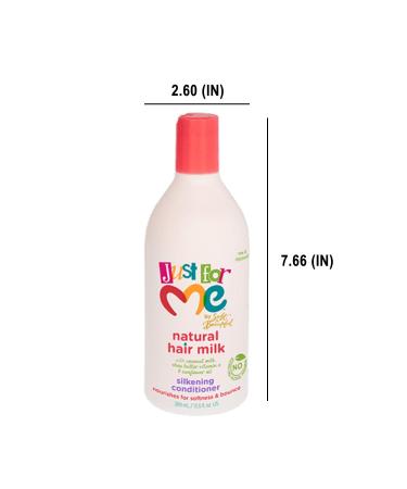Just For Me Natural Hair Milk Silkening Conditioner - 13.5 fl oz | Nourishing Moisture for All Hair Types | International Shipping - Buy Online on GoSupps.com