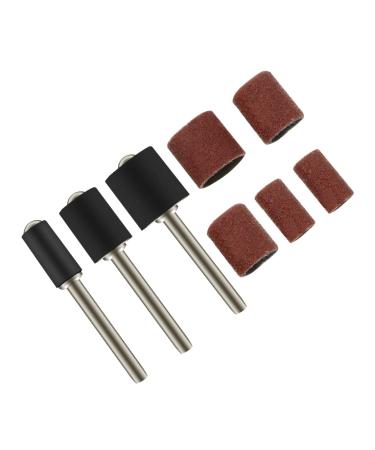FRCOLOR Nail Polishing Circle sandpaper band Nail Art Sanding Bands electric file sanding bands nail polishing tool manicure sanding bands sanding rings acrylic to rotate polisher