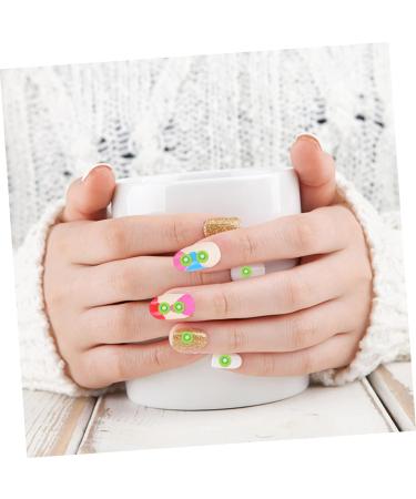 Ipetboom 5 DIY Decorative Ornaments Nail Stickers Nail Art Decor Nail Charms Jewel Stickers Decorative Nail Patch Resin Stickers 3D Phone Case Flatback Fruit Filling Polymer Clay 0.5X0.5X0.2CM As Shown - Buy Online on GoSupps.com