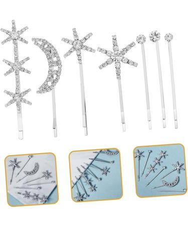 minkissy 4 Sets Fringe Bobby Pin Goody Hair Clips for Women Girls Hair Accessories Star Hair Clips Wedding Hair Clip Hair Barrettes Star Hair Accessories Hair Pin Rhinestone Headgear Simple - Buy Online on GoSupps.com