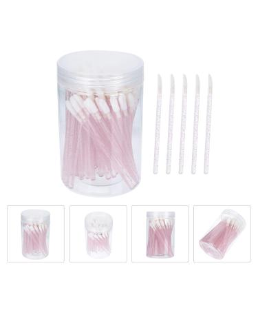 100pcs Silicone Lip Brushes - Disposable Makeup Applicators & Eyeshadow Tools | Luster Pink Soft Flocking Kit - Buy Online on GoSupps.com
