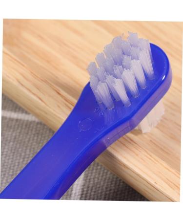 Beavorty Double-Headed Toothbrush Set - 4 Pieces for Effective Artificial Teeth Cleaning | Double-Sided Prosthesis Brush - Buy Online on GoSupps.com