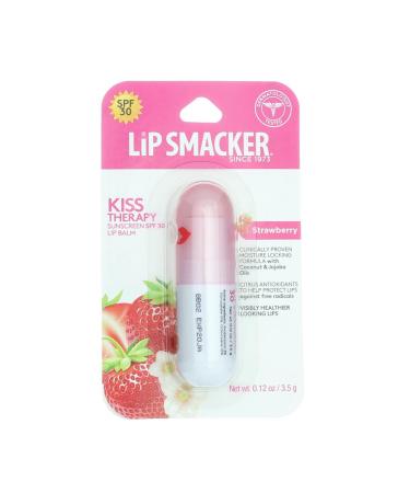 Lip Smacker Kiss Therapy Spf30 Lip Balm - Strawberry (Pack of 2)