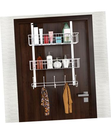 Baluue Clothes Rack Door Hook Wall Shelf Organizer Coat Rack Hooks Storage Hooks Towel Hanger Over Door Hanger Bathroom Towel Holder - Buy Online on GoSupps.com