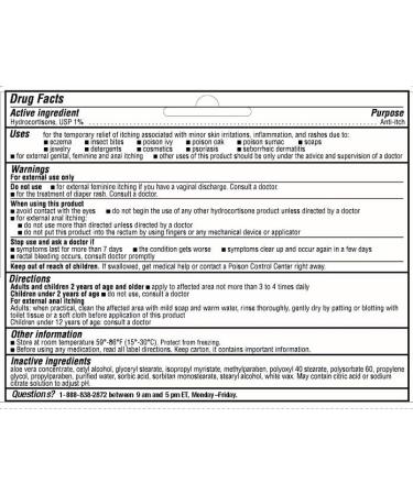 3 Pack Major Hydrocortisone 1% Cream with Aloe - 28g (UPC 309047623310) - Buy Online on GoSupps.com