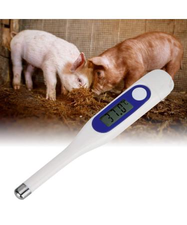 Veterinary Electronic Thermometer - LCD Digital Animal Thermometer for Cattle Sheep Horses Pigs & Poultry | Accurate & Reliable Pet Care - Buy Online on GoSupps.com