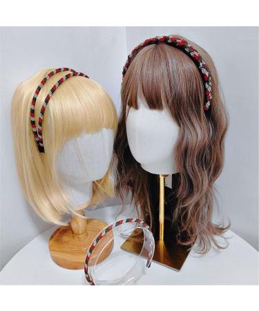 hgnxa Festive Christmas Headband Aesthetic Charm Hairhoop Festival Headdress Knotted Hairband French Style Headwear - Buy Online on GoSupps.com