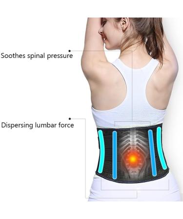 Dorbi Back Support Belt XXL - Removable Lumbar Pad for Pain Relief in Herniated Disc Scoliosis & Sciatica for Men & Women - Buy Online on GoSupps.com