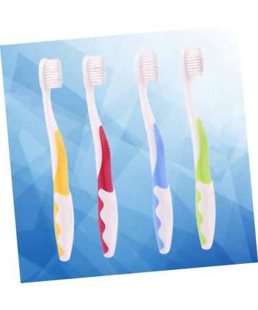 Clispeed Kids Toothbrush Set - 4 Soft Bristle Toothbrushes & Tongue Cleaner for Children & Babies | Oral Care Tools with Silver Ion for Pregnant Women - International Shipping Available - Buy Online on GoSupps.com