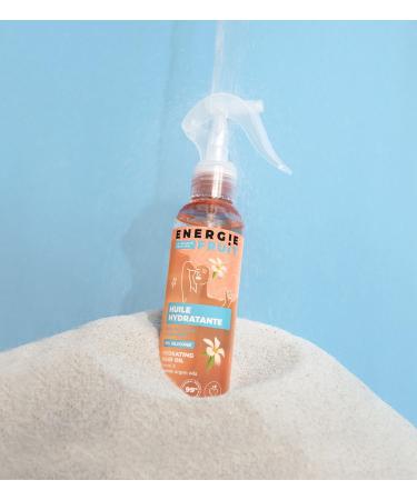 ENERGY FRUIT Nourishing Hair Oil | Organic Monoi & Macadamia Oil for Dry Damaged Hair | Vegan | 150ml - International Shipping Available - Buy Online on GoSupps.com