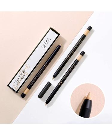 KISSIO Under Eye Concealer Pencil - Acne & Freckles Cover | Waterproof & Long-lasting (04#MILKTEA) - Buy Online on GoSupps.com