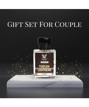 DJ AL HAN-NAN PERFUMERS Fragrances Fresh & Luxury Perfume Series For Men & Women Gift Set For Couple Inspired by (TUSCAN LEATHER) - Buy Online on GoSupps.com