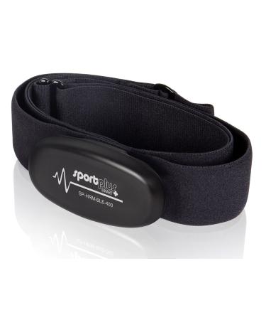 Sportplus 4.0 Heart rate breast belt with app compatibility for iOS (from 7.1) Android (from 4.3) and Windows Phone with Ant+ and 5.3 kHz-SPHRM-BLE-400 - Buy Online on GoSupps.com