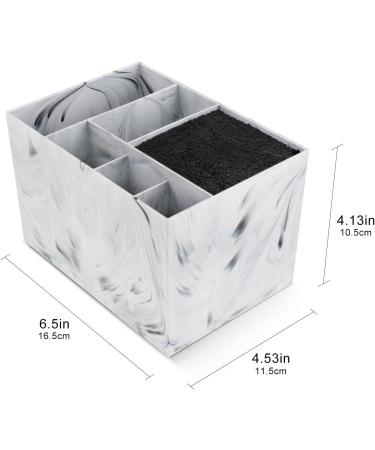 Barber Hair Stylist Scissor Holder Professional Salon Hairdresser Shear Organizer Decor Storage Box Rack - Marble 16.5x11.5x10.5 cm - Buy Online on GoSupps.com