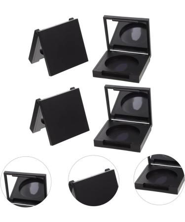 POPETPOP 20 Pcs Blush Box Eyeshadow Box Highlighters Makeup Containers Clear Makeup Organizer Plastic 5x5cmx5pcs Blackx5pcs - Buy Online on GoSupps.com