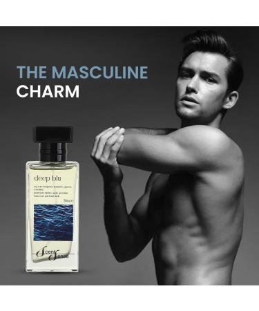 Deep Blu Perfume for men 50ML (1.7 Fl.oz) I Eau De Parfum Inspired by: Acqua Di Gio Profondo Armani | Long Lasting Perfume I Gift for men I - Buy Online on GoSupps.com