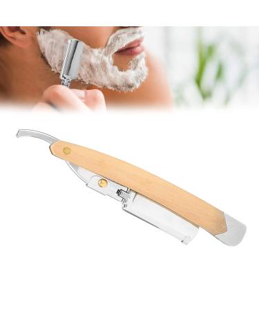 Men's Straight Razor - Portable Stainless Steel Manual Shaver & Blade-Free Trimmer - Buy Online on GoSupps.com