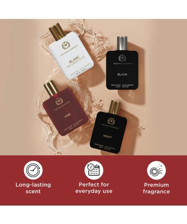 The Man Company Perfume Gift Set for Men 4 * 50ml- A Gentleman's Choice | Premium Long-Lasting EDP & EDT For Men | For Party Outing Office & Date - Buy Online on GoSupps.com