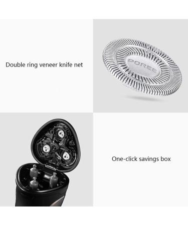 GeRRiT Electric Razor for Men - Rechargeable Wet & Dry Waterproof Shaver with Pop-up Beard Trimmer Best International Shipping - Buy Online on GoSupps.com