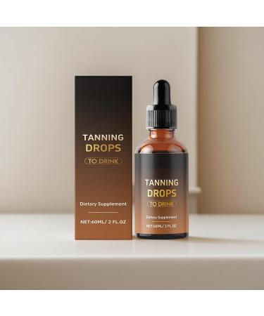 Drinkable Sunless Tanning Drops Self Tanner Drops for Drinks 60ml Lightweight Strengthens Natural Tanning Intensive Hydration Body Radiance Holiday Glow For Men Women - Buy Online on GoSupps.com
