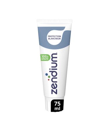 ZENDIUM - Whitening Protection Toothpaste - Mineral whitening action and gentle on enamel - Long-lasting freshness - Protects and strengthens the mouth's natural defenses - 75ml