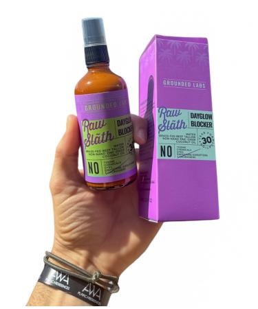 GROUNDED LABS Beef Tallow and Zinc Oxide Chemical-Free Sunscreen with 100% Grass-Fed Beef Tallow Non-Nano Zinc Oxide & Coconut Oil Mineral Sunblock SPF 50 Reef-Safe - Buy Online on GoSupps.com