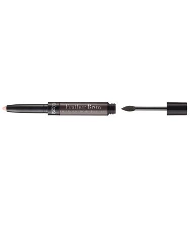 Physicians Formula Eye Booster Feather Brow Fiber & Highlighter Duo, Black Brown, 0.29 oz - Buy Online on GoSupps.com