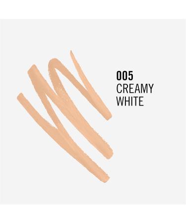Rimmel - Crayon Liner Kind & Free - 05 CREAMY WHITE 1.1G Beige 1.1 g (Lot de 1) - Buy Online on GoSupps.com