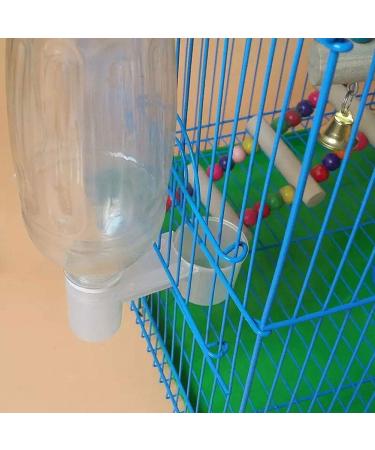 PSOP 10-Pack Bird Water Drinker Cups | Plastic Pigeon & Parrot Feeders | Cola Bottle Style Soda Pop Waterers - Buy Online on GoSupps.com