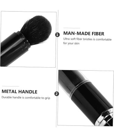 Ipetboom 1 Set 4 in 1 Makeup Brush Foundation Powder Brush Makeup Brushed Retractable Highlighter Brush Travel Makeup Brush Blush Combination Miss Metal Handle Multifunction - Buy Online on GoSupps.com
