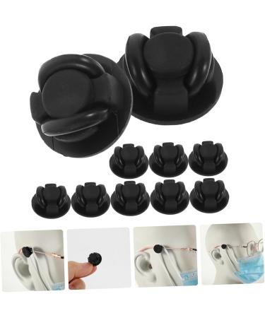 Coolhiya 10-Pack Mask Glasses Buckle Clip - Stop Mask Slippage for Snorkeling & Masquerade | International Shipping - Buy Online on GoSupps.com
