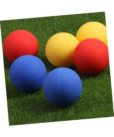 Fomiyes 10pc Silicone Lacrosse Balls - Professional Massage & Fitness Accessories for Fascia Treatment - 6.2cm - Buy Online on GoSupps.com