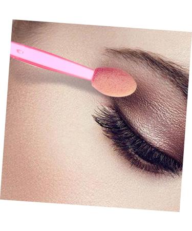 VINTORKY 50pcs Double Ended Eyeshadow Brush Fan Makeup Brush Makeup Eyeshadow Eye Primer Brush Pink Plastic - Buy Online on GoSupps.com