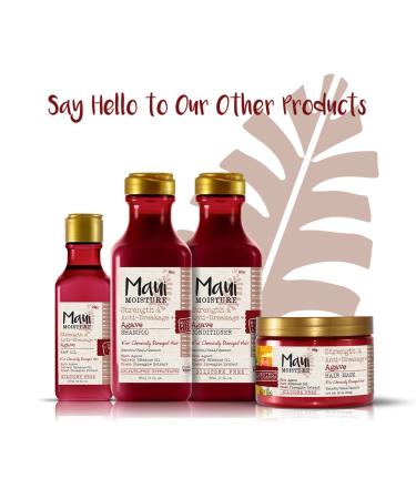 Maui Moisture Strength & Anti-Breakage Agave Raw Oil 4.2 oz - Repair and Protect Hair - Buy Online on GoSupps.com