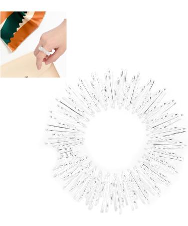 Pen Finger Massage Device - Mini Acupuncture Spring Rings for Stress Relief & Circulation - Silver Finger Therapy Tool - Buy Online on GoSupps.com