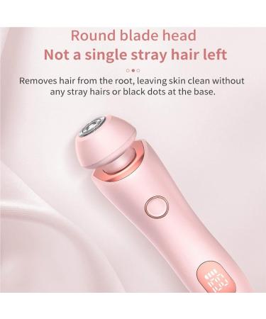 Dusk Official Razor Dusk Razor for Women Silk Glide Pro Shaver Waterproof 2 in 1 Electric Shaver Razors for Women Wet & Dry for Leg Arm Underarm Pubic Area Removable Head (Pink) - Buy Online on GoSupps.com