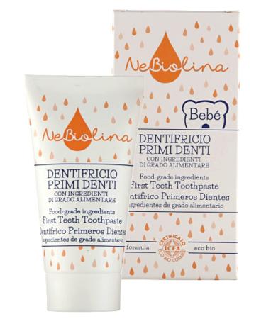 NeBiolina Baby First Toothpaste with Food Grade Ingredients 50 ml