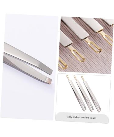 Stahad 3ST Stainless Steel Eyebrow Tweezers | Precision Slant Tip Makeup Tools for Perfect Eyebrows - International Shipping Available - Buy Online on GoSupps.com