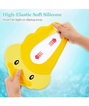 Adjustable Kids Shower Cap for Baby's Bath Time | Waterproof Shampoo Shield with Visor | Protects Eyes and Ears - Buy Online on GoSupps.com