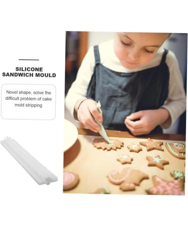 Abaodam 3 Pcs Sandwich Tube Mold Silicone Chocolate Mold Tube Snowflake DIY Baking Mold Aromatherapy Candy - Buy Online on GoSupps.com