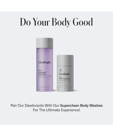 Geologie Hana Natural Deodorant | Jasmine + Clove Scent for Men & Women | Sensitive Skin Safe | Aluminum-Free Baking Soda-Free Dermatologist Tested Vegan Sulfate-Free Paraben-Free | (2.6 oz) Hana | Deep Jasmine + Clove - Buy Online on GoSupps.com