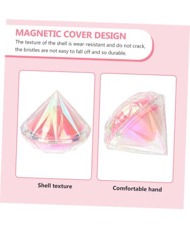 NOLITOY Diamond Shaped Makeup Brush Set | Professional Blush & Foundation Brushes for Women | Creative Cosmetic Tools for Flawless Makeup - Buy Online on GoSupps.com