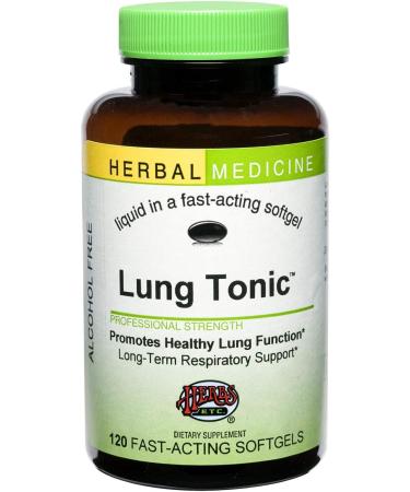 Lung Tonic Softgels - 120 Count | Respiratory Health Support - Buy Online on GoSupps.com