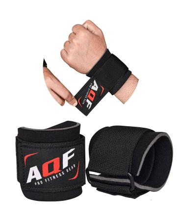 AQF wrist bandages fitness neoprene 5mm gel padded weight lifting wrist band support gym training bodybuilding wrist support couple
