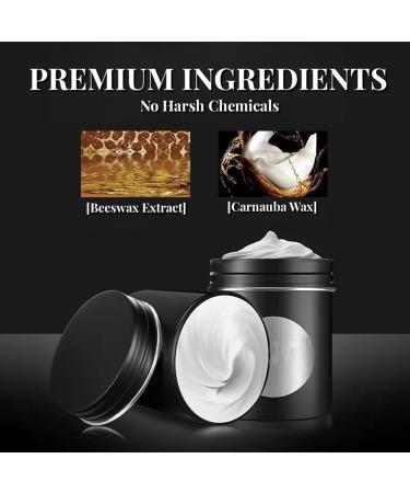 Refreshing Shaping Hair Wax for Men Creamy Hair Wax for Men Matte Hair Care Products Strong Hold for Men Strong Hold for at Least 24 Hours Oil - Buy Online on GoSupps.com