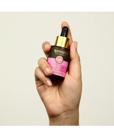 Rooparth Ayurveda Nabhi Chakra Belly Button Oil For Healthy Hair Skin & Body With 16+ ingredients including Ajwain Ginger Neem Heeng & Pure Cow Ghee. Ayuvedic Belly Button Oil - Buy Online on GoSupps.com