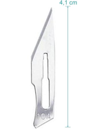 10 Pieces Carbon Steel Scalpel Blades - Figure 10A - Individually Sterile Packed for Precision Surgery | International Shipping Available - Buy Online on GoSupps.com