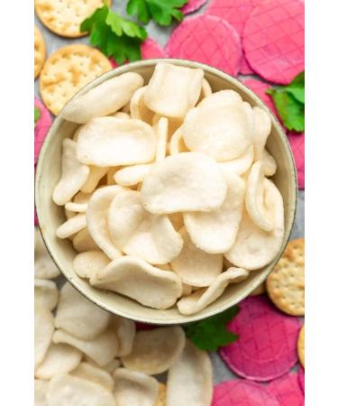 Sa Giang Vietnamese Shrimp Chips 2kg - Uncooked Prawn Crackers Snacks Chinese Takeaway for Catering (Pack of 2) - Buy Online on GoSupps.com
