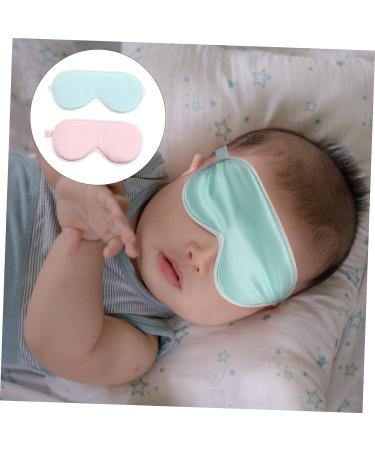 Hemoton Silk Eye Sleep Eye Cover - 2pcs Silk Blindfold for Travel and Nighttime Sleep - Buy Online on GoSupps.com