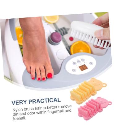 Buy PopetPop 2-in-1 Hand Washing Brush for Kids | Soft Nail & Finger Cleaning Brush | Stiff Bristles for Efficient Scrubbing | International Shipping Available - Buy Online on GoSupps.com